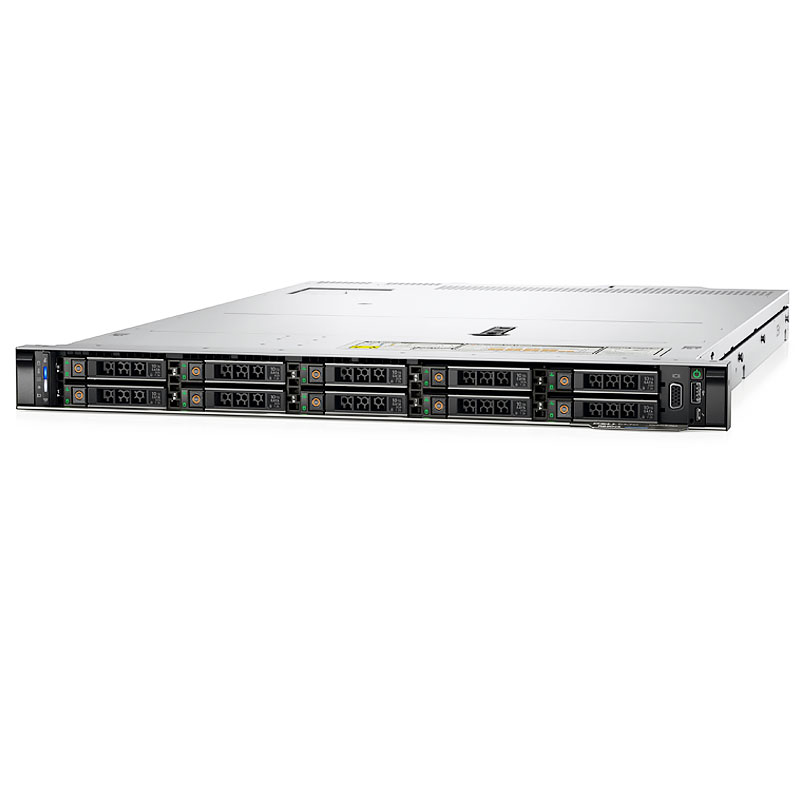 Dell-EMC-PowerEdge-R650xs-Front-Left, Dell PowerEdge R650xs 1x Silver 4310T 32GB H755 3x480SSD