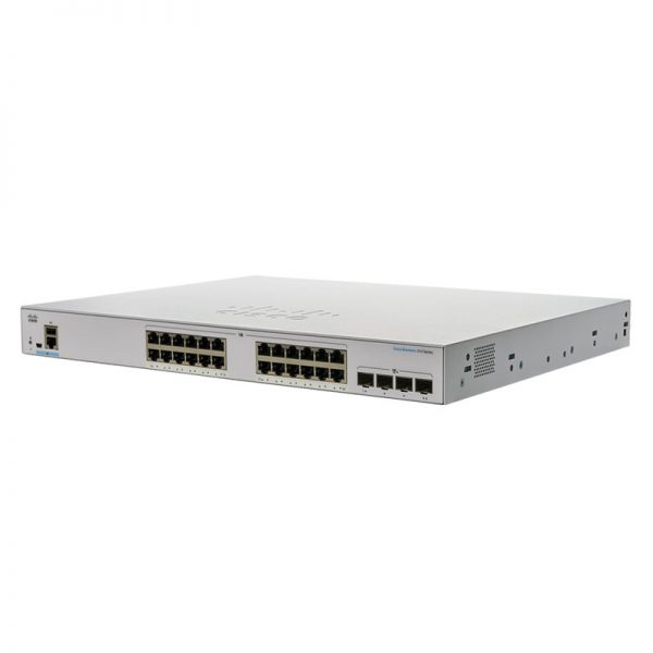 Cisco-C1000-24PP-4G-L-Front-Left, Cisco Catalyst 1000 24port 4SFP C1000-24PP-4G-L