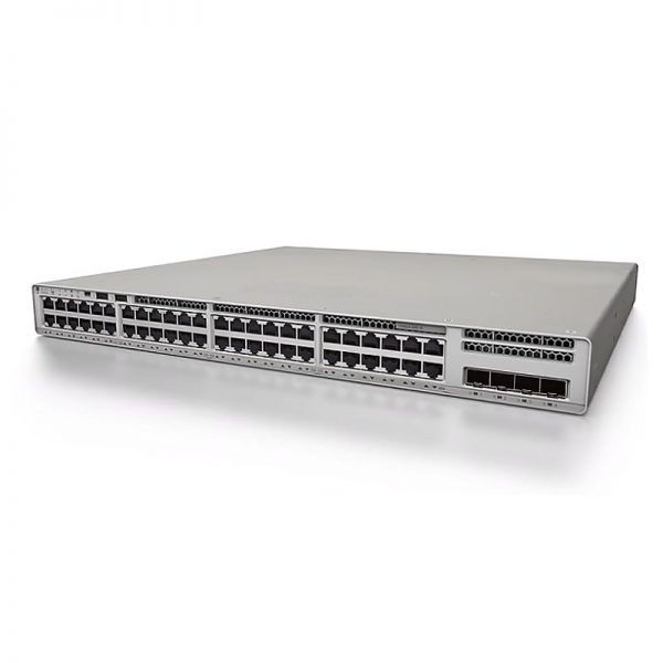 Cisco-Catalyst-C9200L-48P-4G-Front-Left, Cisco Catalyst 9200L 48port 4SFP C9200L-48PL-4G-A