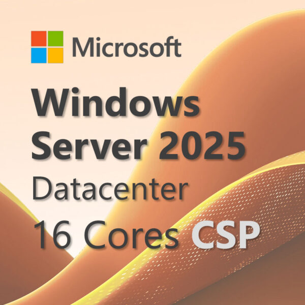 W2025-Datacenter-16Cores-CSP, Windows Server 2025 Datacenter 16 Core CSP