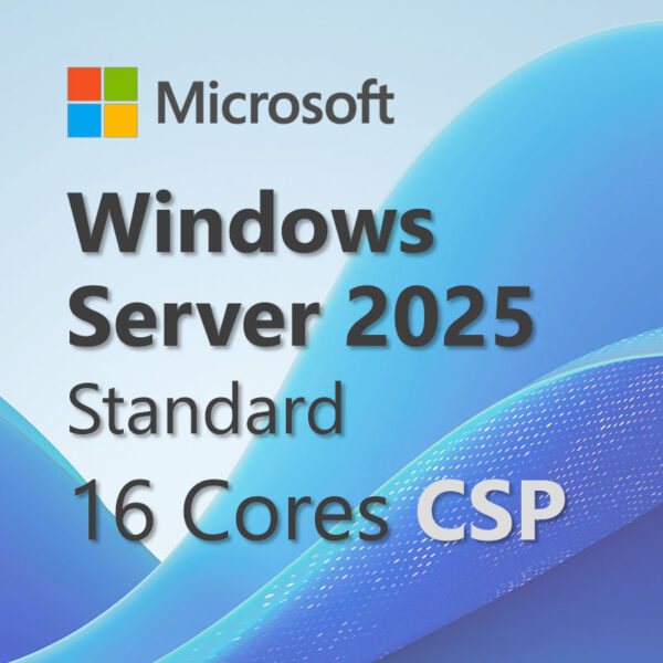 W2025-STD-16Cores-CSPม Windows Server 2025 Standard 16 Core CSP