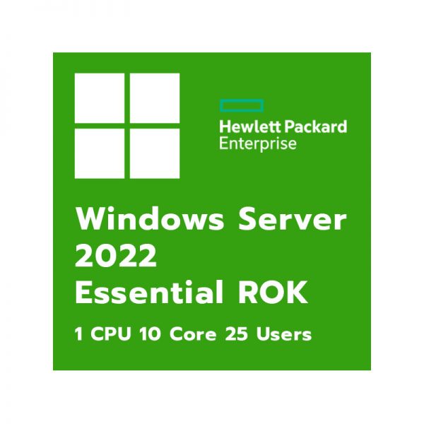 Windows-Server-2022-Essential-HPE-ROK-1, Windows Server 2022 Essential HPE ROK 25 Users