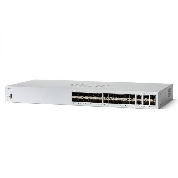 Cisco-CBS350-24S-4G-Front-Left, Cisco CBS350 24port SFP 4SFP CBS350-24S-4G-EU