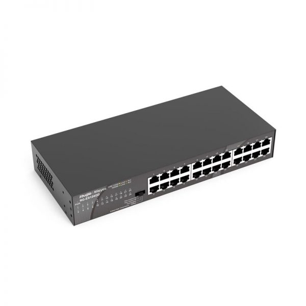 Ruijie 24-Port 10/100/1000 Mbps Switch RG-ES124GD
