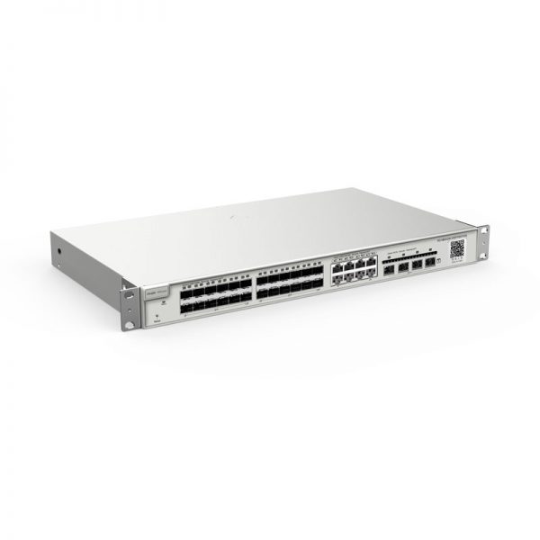 Ruijie-RG-NBS3200-24SFP_8GT4XS-Front-Right, Ruijie Managed 10G Switch RG-NBS3200-24SFP/8GT4XS