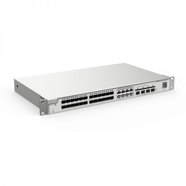 Ruijie-RG-NBS5200-24SFP_8GT4XS-Front-Right, Ruijie Managed Switch RG-NBS5200-24SFP/8GT4XS