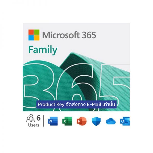 Microsoft-365-Family-ESD-(6GQ-00083), Microsoft 365 Family 1YR ESD 6GQ-00083