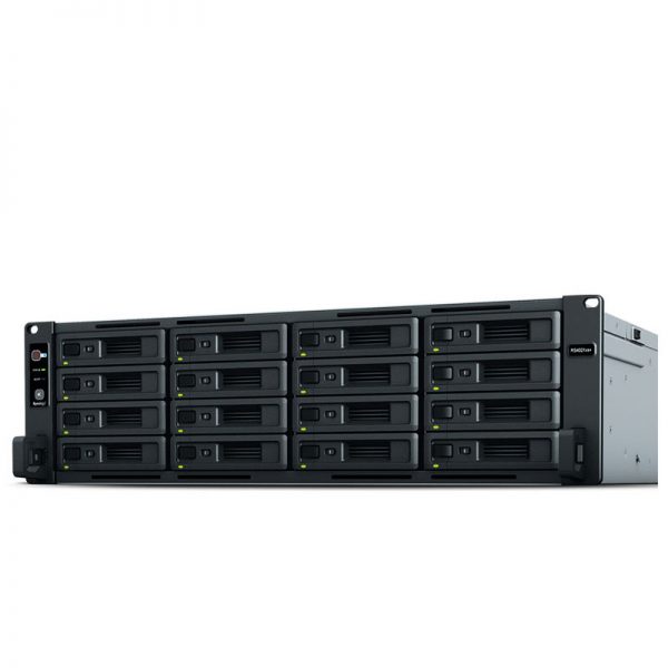 Synology-RackStation-RS4021xs+-Front-Left, Synology 16-bay RackStation 8Core 16GB RS4021xsplus