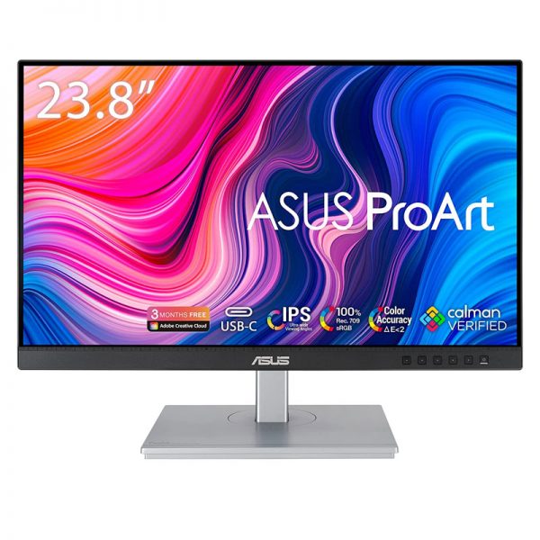 ASUS-ProArt-Display-23.8-Professional-Monitor-(PA247CV)-Front, ASUS ProArt 24-inch Professional Monitor PA247CV