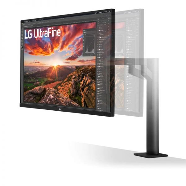 LG-31.5-UltraFine-Display-Ergo-4K-HDR10-Monitor-(32UN880-B)-Front-Left, LG 32-inch UltraFine 4K HDR10 Monitor 32UN880-B