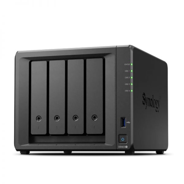Synology-DS923+, Synology 4-bay DiskStation 2 Core 4GB RAM DS923plus