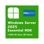 Windows-Server-2025-Essential-Dell-ROK, Windows Server 2025 Essential 25Users DELL ROK